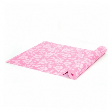 Tunturi Yoga matte mit aufdruck rosa 14TUSYO006